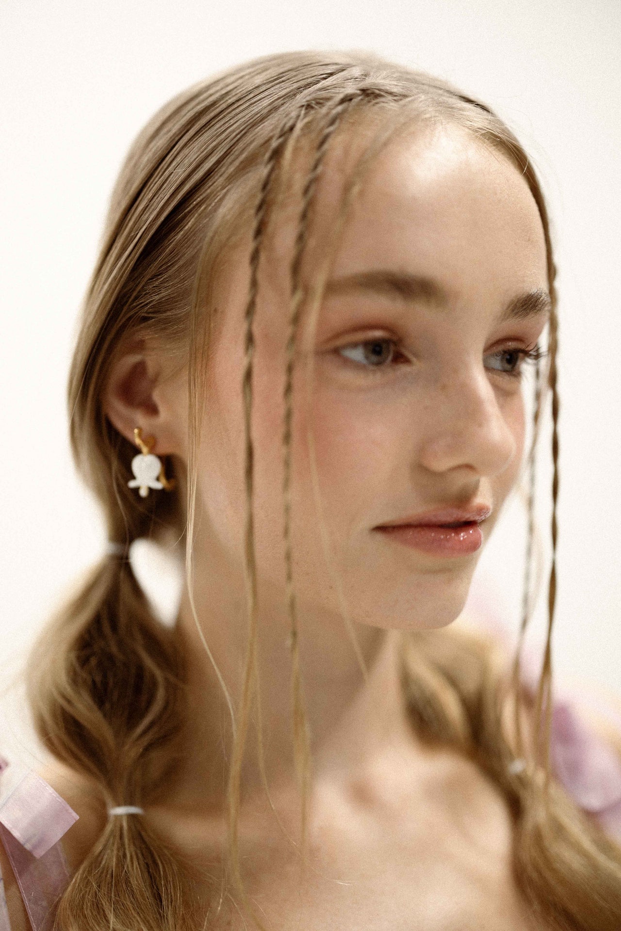 BLEEDING HEART EARRING