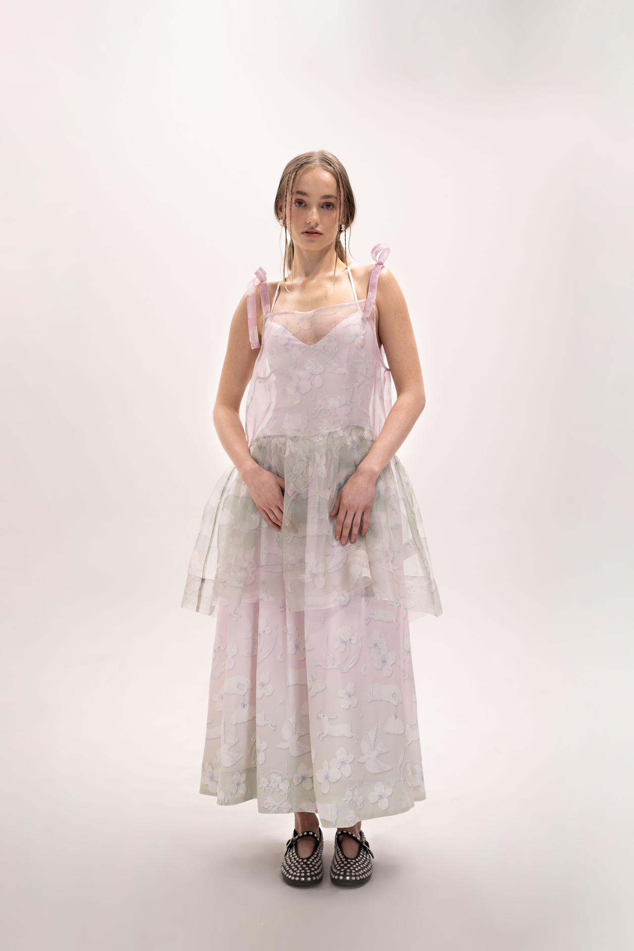 REVÉ SILK ORGANZA DRESS